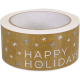 Tape met feestelijke sterren PVC  Tpk553034